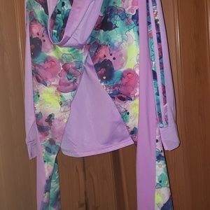 Girls addidas track suit